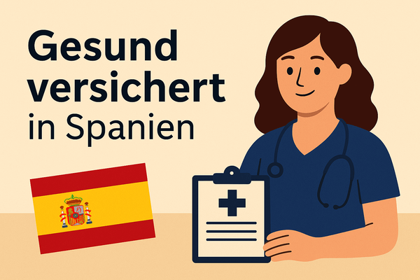 gesund versichert in Spanien
